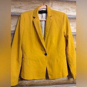 Zara Mustard Blazer